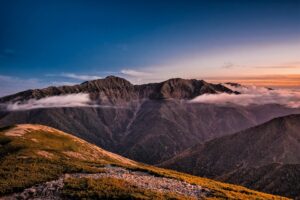 Amazing View of Top of Alpine Route